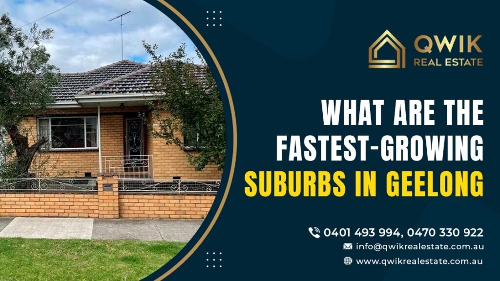 What are the fastest growing suburbs in Geelong